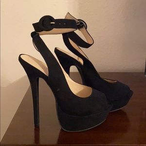 Cathy Jean black high heels
